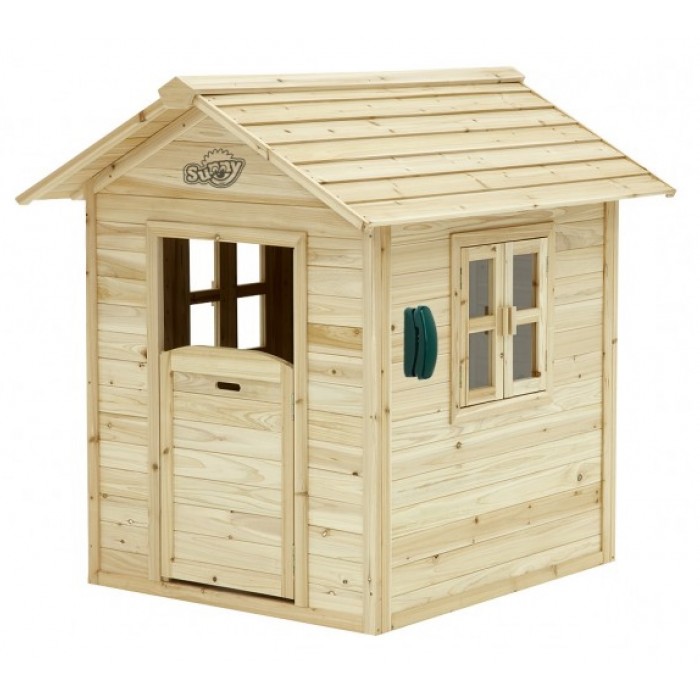 Casuta de joaca copii Lodge PlayHouse pentru gradina din lemn NATUR Sunny